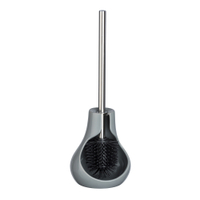 WENKO Drop neo Keramik WC-Garnitur 23363100,  Farbe: grau