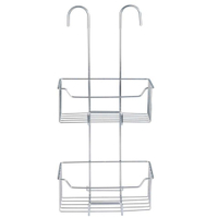 WENKO Dusch-Caddy Milo,  einhängbar 24758100,  1 Caddy,  Maße (B x H x T): 25 x 55 x 14 cm