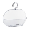 WENKO Duschablage Cocktail,  zum aufhängen,  transparent 24639100,  1 Stück