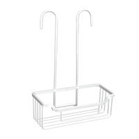 WENKO Duschablage Thermostat-Dusch-Caddy Milo Aluminium 25361100,  1 Stück