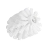 WENKO Ersatzbürstenkopf,  Ø 7, 5 cm 15802100 ,  1 Stück - Farbe: weiß