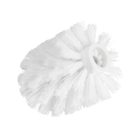WENKO Ersatzbürstenkopf,  Ø 7, 5 cm 15802100 ,  1 Stück - Farbe: weiß