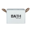 WENKO Gara Badbox 23700100,  Maße (B x H x T): 19 x 12, 5 x 13 cm,  grau