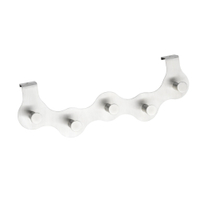 WENKO Garda Türgarderobe 4468120100,  Maße: 32, 5 x 11 x 5, 5 cm