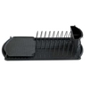 WENKO Geschirrabtropfer Basic,  langlebig 54767100,  1 Geschirrabtropfer,  Farbe: schwarz