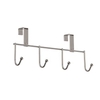 WENKO Hakenleiste mit 4 Haken 2347100,  Maße: 24 x 10 x 6 cm