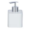 WENKO Hexa Seifenspender,  290 ml 23234100,  Farbe: Weiß