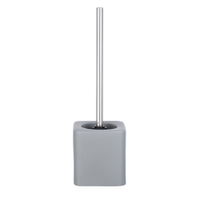 WENKO Hexa WC-Garnitur 23240100,  Farbe: Grau