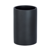 WENKO Ida Zahnputzbecher 23336100,  Farbe: Anthrazit