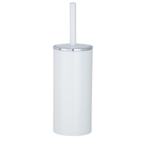 WENKO Inca WC-Garnitur 22553100,  Maße: Ø 10, 5 x 34 cm,  Farbe: weiß