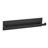 WENKO Küchenrollenhalter Ima,  platzsparend 55013100,  1 Rollenhalter,  Farbe: schwarz