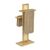 WENKO Kleiderständer Allegre,  Bambus,  37 x 88 x 22 cm 25611100,  1 Stück