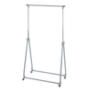 WENKO Kleiderständer,  höhenverstellbar 4364100100,  1 Kleiderständer,  Maße (B x H x T): 88 x 100-168 x 11-49 cm