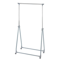 WENKO Kleiderständer,  höhenverstellbar 4364100100,  1 Kleiderständer,  Maße (B x H x T): 88 x 100-168 x 11-49 cm