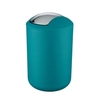 WENKO Kosmetikeimer Brasil L,  6, 5 Liter 21227100,  Farbe: petrol
