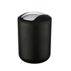 WENKO Kosmetikeimer Brasil S,  2 Liter 21211100,  Farbe: schwarz