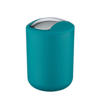 WENKO Kosmetikeimer Brasil S,  2 Liter 21226100,  Farbe: petrol