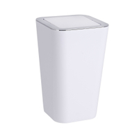 WENKO Kosmetikeimer Candy,  6 Liter 22466100,  Farbe: weiß