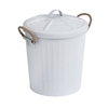WENKO Kosmetikeimer Gara,  6 Liter 23703100,  Farbe: weiß