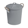 WENKO Kosmetikeimer Gara,  6 Liter 23704100,  Farbe: grau