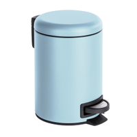 WENKO Kosmetikeimer Leman,  3 Liter 22147800,  Farbe: Blau