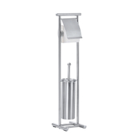WENKO Lioni WC-Garnitur 22086100,  Satiniert