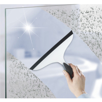 WENKO Loano Duschabzieher,  mit Haken 20178100,  Farbe: Gelb