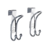 WENKO Lochdesign Türhaken 22697100,  1 Set = 2 Stück