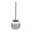 WENKO Malta WC-Garnitur 22052100,  Farbe: grau/ weiß