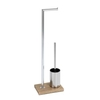 WENKO Marla Stand WC-Garnitur 23706100,  Maße (B x H x T): 22 x 74 x 15 cm