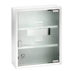 WENKO Medikamentenschrank,  Edelstahl glänzend 22924100,  Maße: 30 x 40 cm