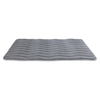 WENKO Memory Foam Waves Badteppich 23865100,  Maße (B x H): 50 x 80 cm,  hellgrau