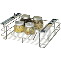 WENKO Midi Schrankauszug 5921500,  Chrom