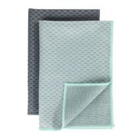 WENKO Mikrofaser Geschirrtücher Miko,  40 x 60 cm,  2er Set 54741100,  1 Set = 2 Geschirrtücher