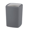 WENKO Mülleimer Barcelona L,  8, 5 Liter 23980100,  Farbe: anthrazit