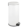 WENKO Mülleimer Leman Easy Close,  weiß 22709100,  Fassungsvermögen: 30 Liter