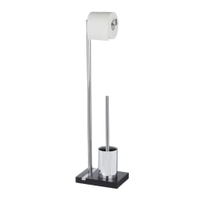 WENKO Noble Stand WC-Garnitur 20460100,  Farbe: schwarz