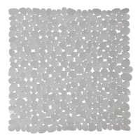 WENKO Paradise Duscheinlage,  54 x 54 cm 21202100,  Farbe: taupe