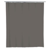 WENKO Peva Uni Mouse Grey Duschvorhang 23834100,  Maße (B x H): 240 x 180 cm