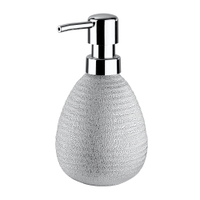 WENKO Polaris Juwel Seifenspender,  390 ml 21996100,  Farbe: silber
