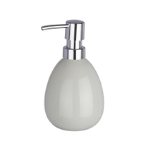 WENKO Polaris Pastel Seifenspender,  390 ml 22427100,  Hellgrau