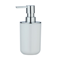 WENKO Posa Seifenspender 24059100,  Farbe: weiß / chrom