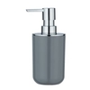 WENKO Posa Seifenspender 24063100,  Farbe: grau / chrom