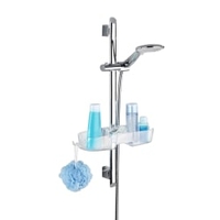 WENKO Premium Duschstangencaddy 22796100,  Maße (B x H x T): 36 x 7, 5 x 12 cm
