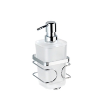 WENKO Premium Seifenspender,  355 ml 20416100,  Edelstahl rostfrei