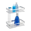 WENKO Premium Wandregal,  Edelstahl,  2 Etagen 20410100,  1 Stück