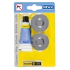 WENKO Premium/Classic/Style Power-Loc Adapter Klebesystem 20645100,  1 Set = 1 Kleber und 2 Power-Locs