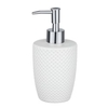 WENKO Punto Seifenspender,  380 ml 22952100,  Farbe: Weiß