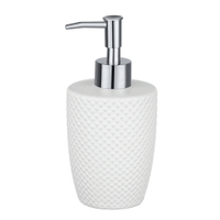 WENKO Punto Seifenspender,  380 ml 22952100,  Farbe: Weiß