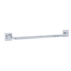 WENKO Quadro Vacuum-Loc Uno Badetuchstange,  Edelstahl 22684100,  1 Stück